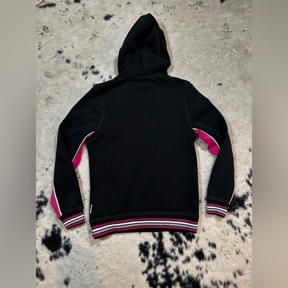 Everlast Girl’s Black and Pink Logo Hoodie Size 10 - Picture 8 of 9